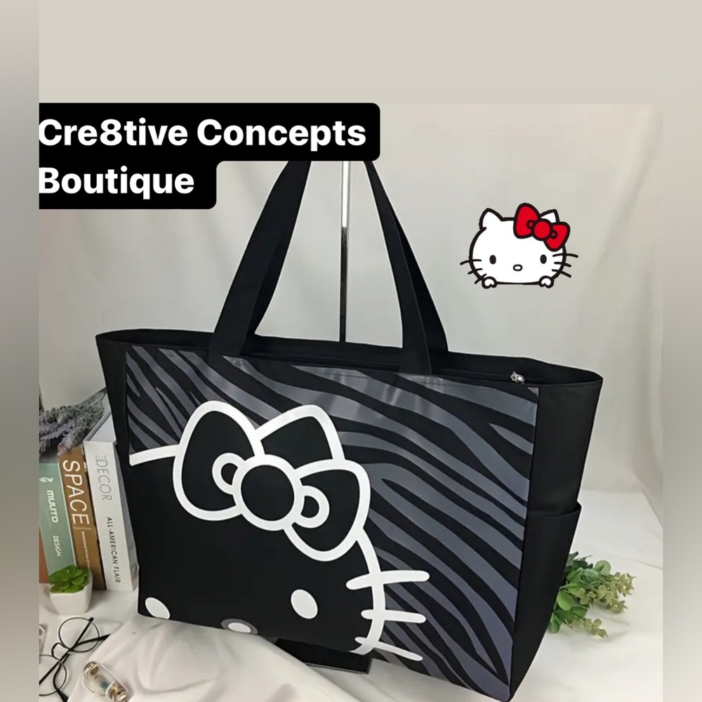 Hello Kitty PVC Xtra Large Tote-Pink - Picture 3 of 3